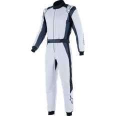 Plata Trajes de moto Alpinestars Alpinestars GP Pro Comp V2 FIA Suit Silver/blue/asphalt Dark