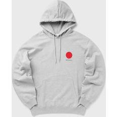 Edwin Japanese Sun Hoodie Sweat-grey Grey Marl, Male, Tøj, hættetrøjer og sweatshirts, Hvid