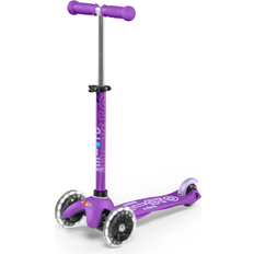 Mini scooter Micro Scooter mini deluxe LED lila