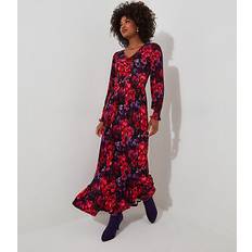 Viscose Dresses Joe Browns Romantic Florals Jersey Dress in Red