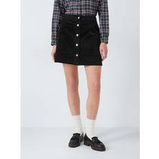 Barbour M Skirts Barbour Tomorow's Archive Lucia Corduroy Mini Skirt, Black