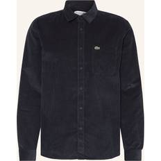 Lacoste Herre Skjorter Lacoste Regular Fit Velour Shirt Navy Blue