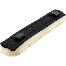 Filetes Kavalkade Protector de cuello para caballos de piel de cordero Noir