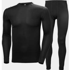 Herre Toppe svedundertøj Helly Hansen Comfort Light Set Black