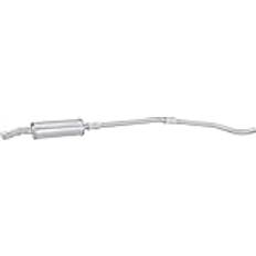 Avgassystem Hella 8LB 366 021-211 Främre Ljuddämpare Fram