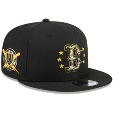 New Era MLB Svart Snapback Keps Boston Red Sox
