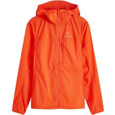 Dame - Rød - Udendørsjakker Arc'teryx Squamish Hoody - Farve Rød