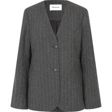 Rayon Blazers Modström Kristol Blazer - Donkergrijs