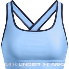 Bras Under Armour Women's Crossback Mid Sports Bra Horizon Blue