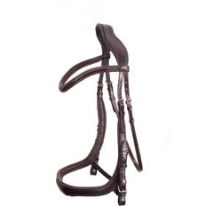 Schockemöhle Sports Equitus Delta Bridle, Espresso/Silver