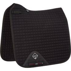 Black Saddle Pads LeMieux LeMieux Cotton Dressage Square, Black, XF