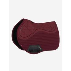 Red Saddle Pads LeMieux Soft Shell Anti Slip Full Euro Jump Pad Burgundy