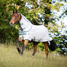 Amigo Horseware AmEco Bug Rug, Silver/Electric Blue, 165