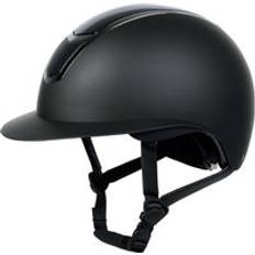 Harrys Horse Riding Helmet Mont Blanc Glossy - Noir