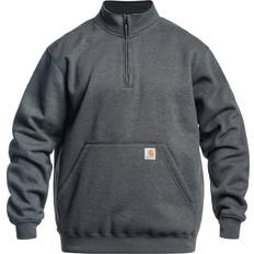 Carhartt Oberteile Carhartt Midweight Quarter-Zip Mock-Neck Sweatshirt Carbon