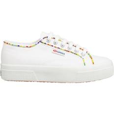 Superga Skor Superga Multifärgade Pärlor Damskor - White