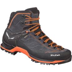 Ørkenstøvler på tilbud Salewa MTN Trainer Mid GTX - Asphalt/Fluo Orange