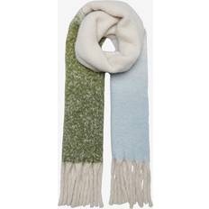 Only Dam Accessoarer Only Halsduk onlBonnie Life Long Fringed Scarf Grön