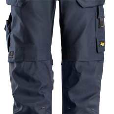 Snickers Workwear Snickers AllroundWork Canvas Stretch Work Trousers Holster Pockets Navy/Navy 252