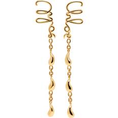 Chloé Gold 'The Chloé Iconic Dangling' Earrings 9DC Vintage Gold UNI