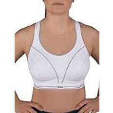 Running - White Bras Shock Absorber Ultimate Run Sports Bra - White Polyamide
