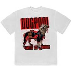 Comics t-shirts short sleeves deadpool dogpool smells r500z