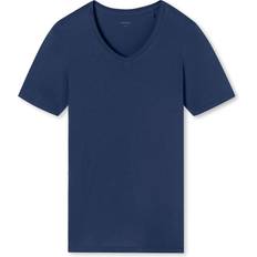 Schiesser T-shirts Schiesser T-shirt Premium Modal für Herren Dunkelblau