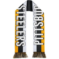 Multicolored - Women Scarfs Wear by Erin Andrews Women's Pittsburgh Steelers Stripe Scarf Multi