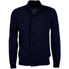 Blu - Uomo Cardigan Barbour Maglione Patch Cardigan - Blu