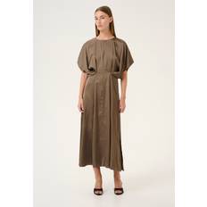 Karen by Simonsen Dam Klänningar Karen by Simonsen Kbpeel Oline Dress Dam Maxiklänningar Från Magasin Walnut