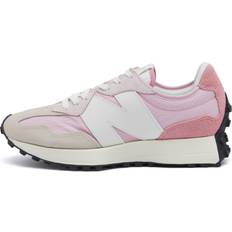 New Balance 327 Chaussures New Balance 327 Baskets Roses En Daim Pour Femme - Rose