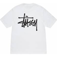 Overdele Stussy Basic T-shirt - White