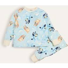 Bluey Fleece Pyjama Set Blue 4-5 Years