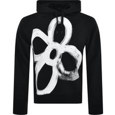 Paul Smith Happy Flower Hoodie Black