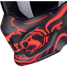 Scorpion EXO-Combat II, front mask color: Matt-Black 023
