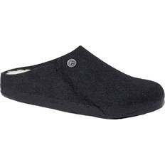 Birkenstock Unisex Clogs Birkenstock Men's Zermatt Shearling Slippers, 8/8.5 (41 EU) Anthracite