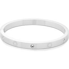 Kate Spade Engraved Infinite Spade Bangle SILVER