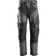 Snickers Workwear FlexiWork Arbetsbyxa - Stålgrå/Svart