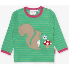 Toby Tiger Organic Squirrel Applique T-Shirt 2-3y