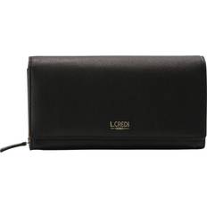 L.Credi Evelyn Wallet Leather - Black