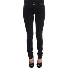 Dame - One Size Jeans Costume National classic cotton denim jeans pants black -size