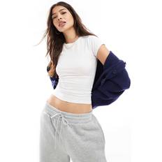 Cotton On Cotton On All Day Hvid T-shirt med korte ærmer og rund hals