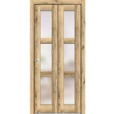 Doors SartoDoors Closet Bi-fold Doors 48 84 in - Brown/Green Sliding Door (x)