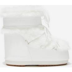 Moon Boot Icon Low Faux-Fur Boots - White