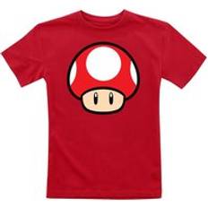 Super Mario Nintendo gaming T-shirt Barn Mushroom 152 för barn röd