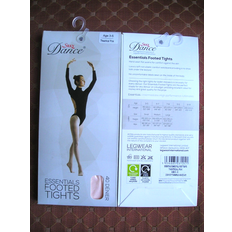 Pantyhoses Silky Girls dance essentials footed tights theatrical pink age 3-5 sealed pack