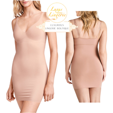 Wolford Short Dresses Wolford 3w forming dress rose tan shaping corset dress shape