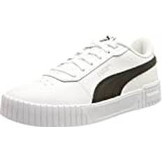Puma Women's Carina 2.0 Sneakers, White, 41, Shoes Silver