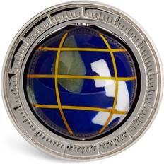 Blue Cufflinks Tateossian Sterling Silver And Lapis Lazuli Globe Cufflinks blue One