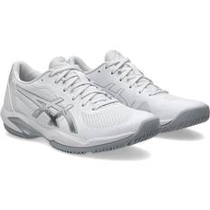 Asics Racket Sport Shoes on sale Asics Solution Swift FF Women's Tennis Shoes White/Pure Silver